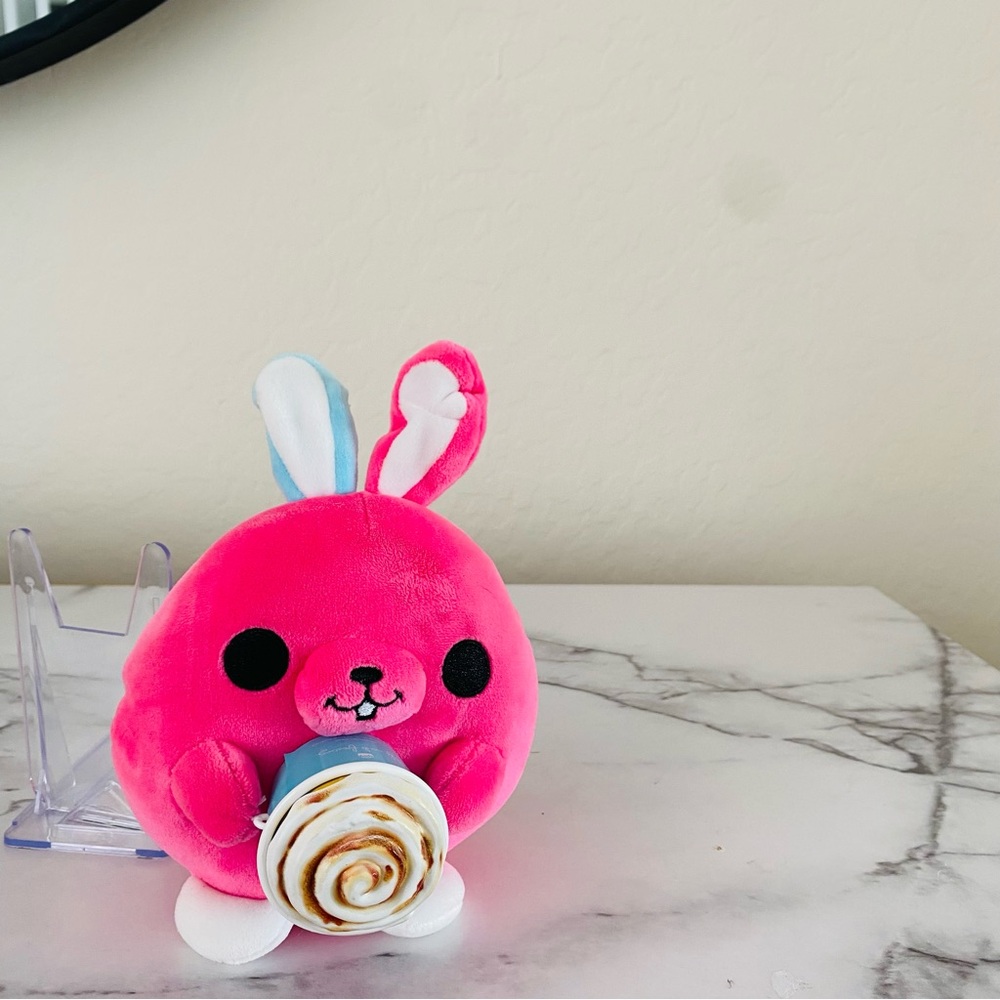 Pink Bunny Plush Toy
